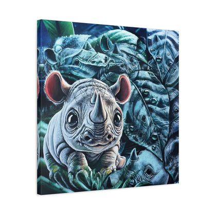 Rhinobody Cares? - Canvas Print