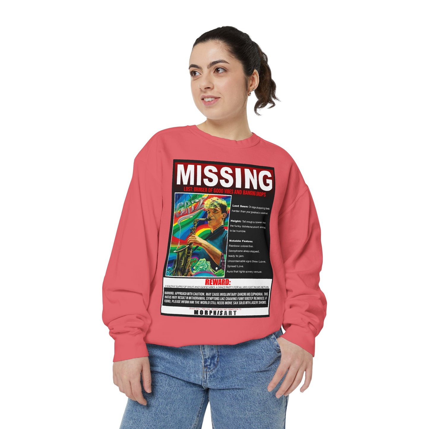 Missing GRiZ - Crewneck Sweatshirt