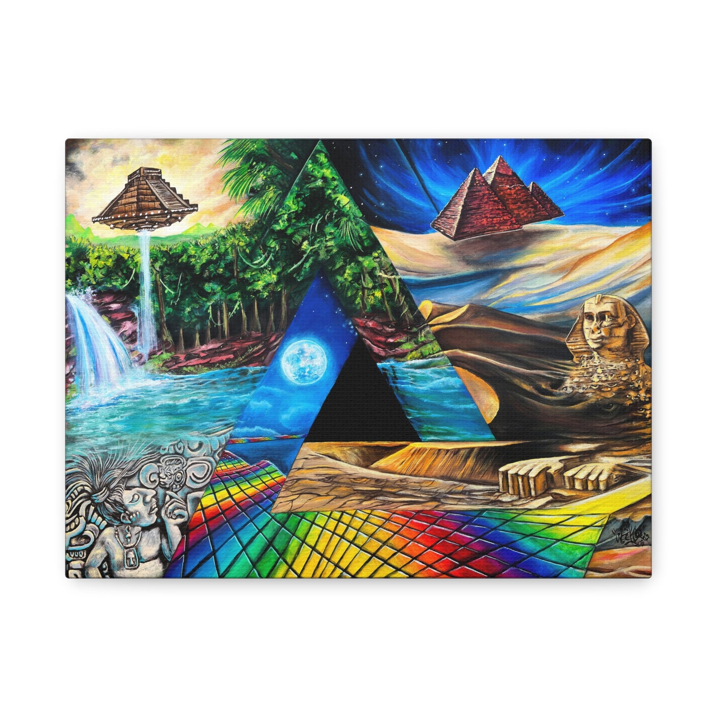 Ancient Aliens - Canvas Print