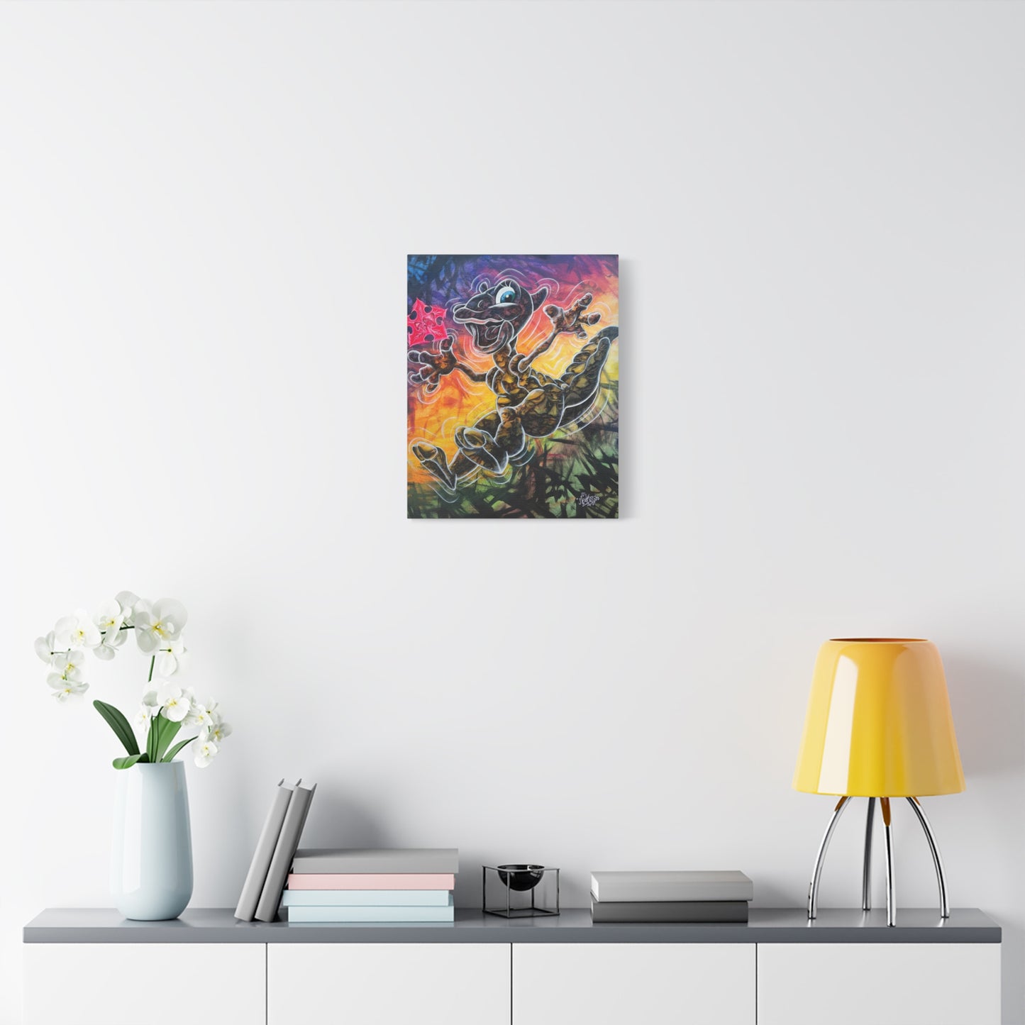 Lost Lands Before Time Ducky - Canvas Print