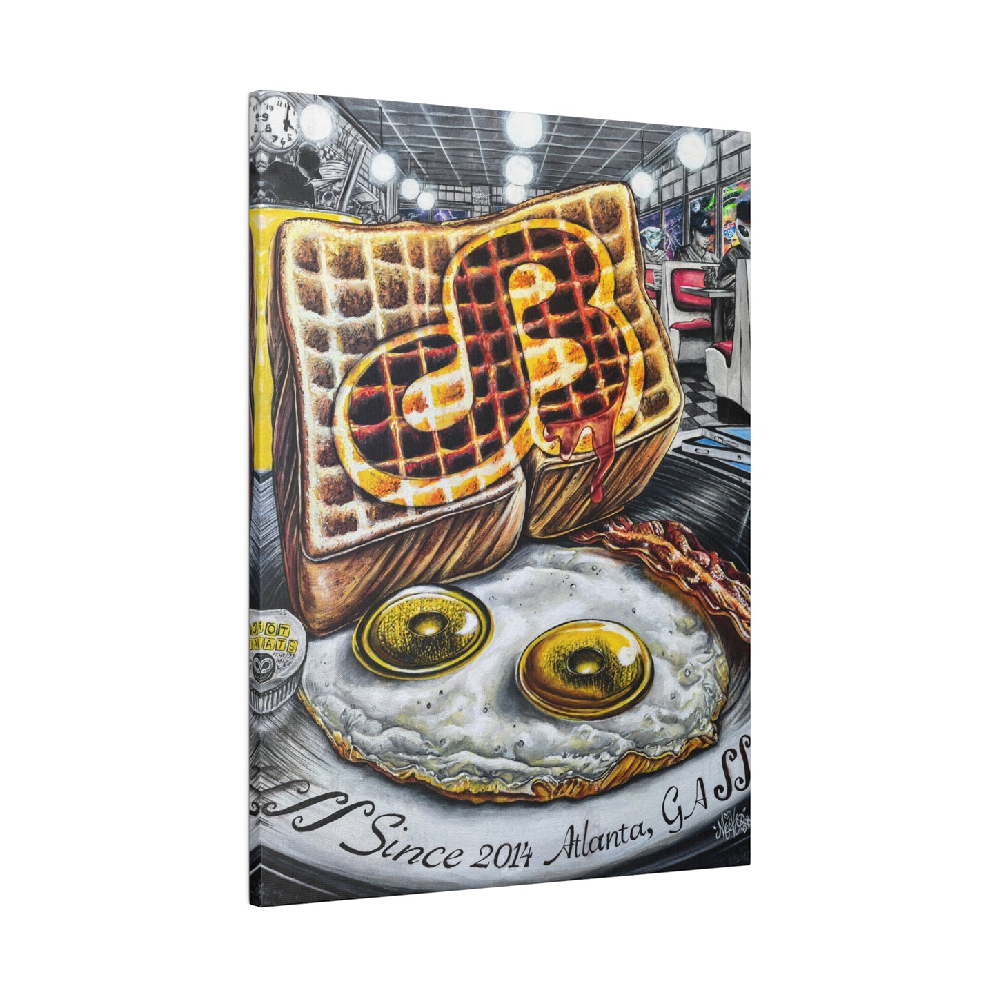 Daily Bread Tribute - Canvas Print