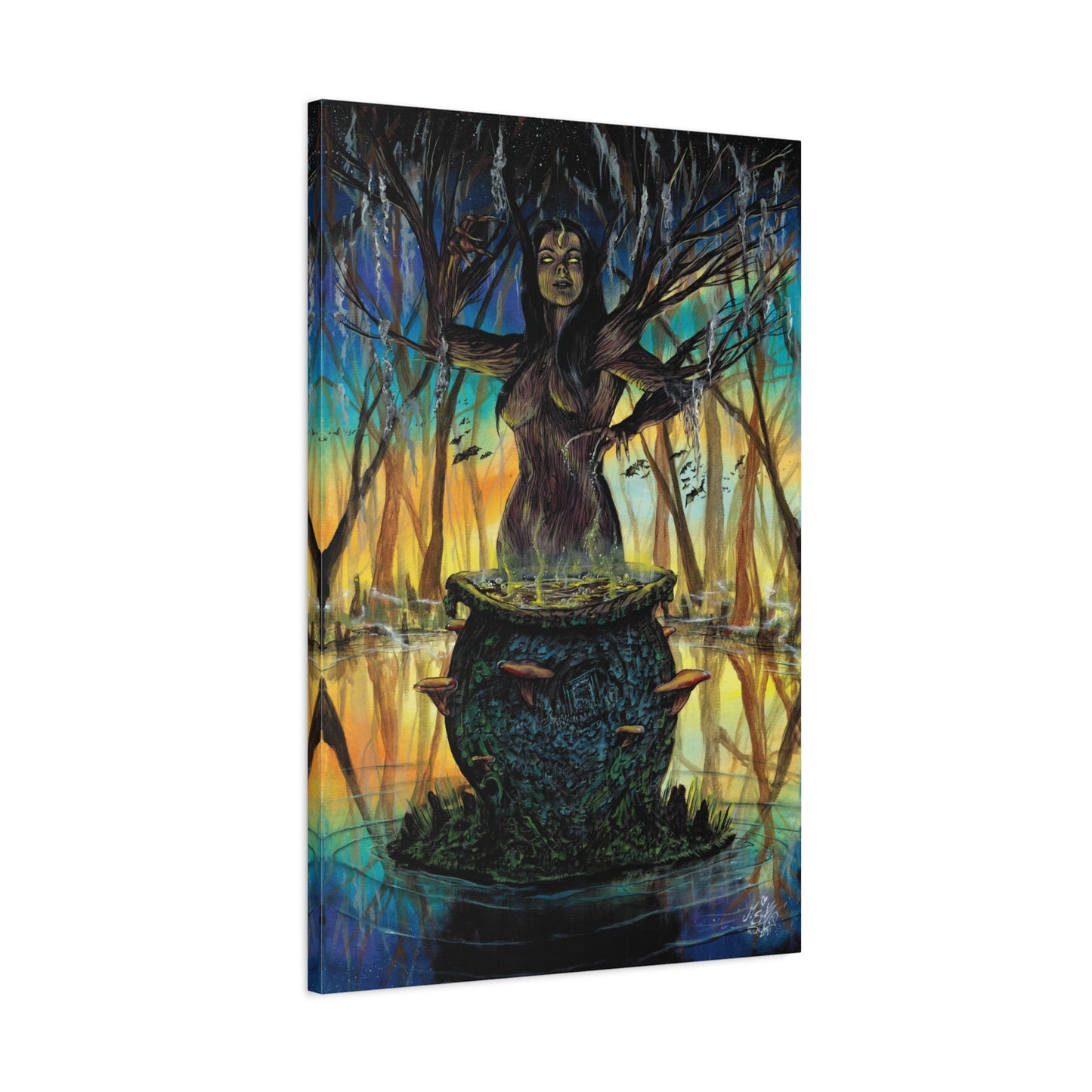 Suwannee Witch - Canvas Print