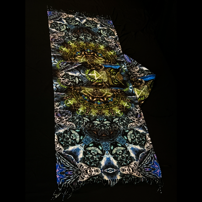 Wisdom of the Trees - Hooded Pashmina