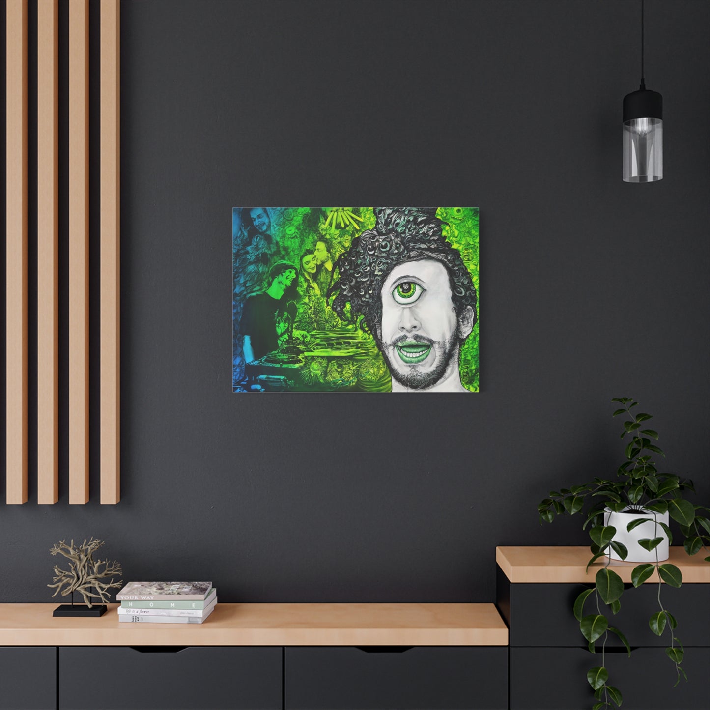 Cyclops VIP (Subtronics Tribute) - Canvas Print