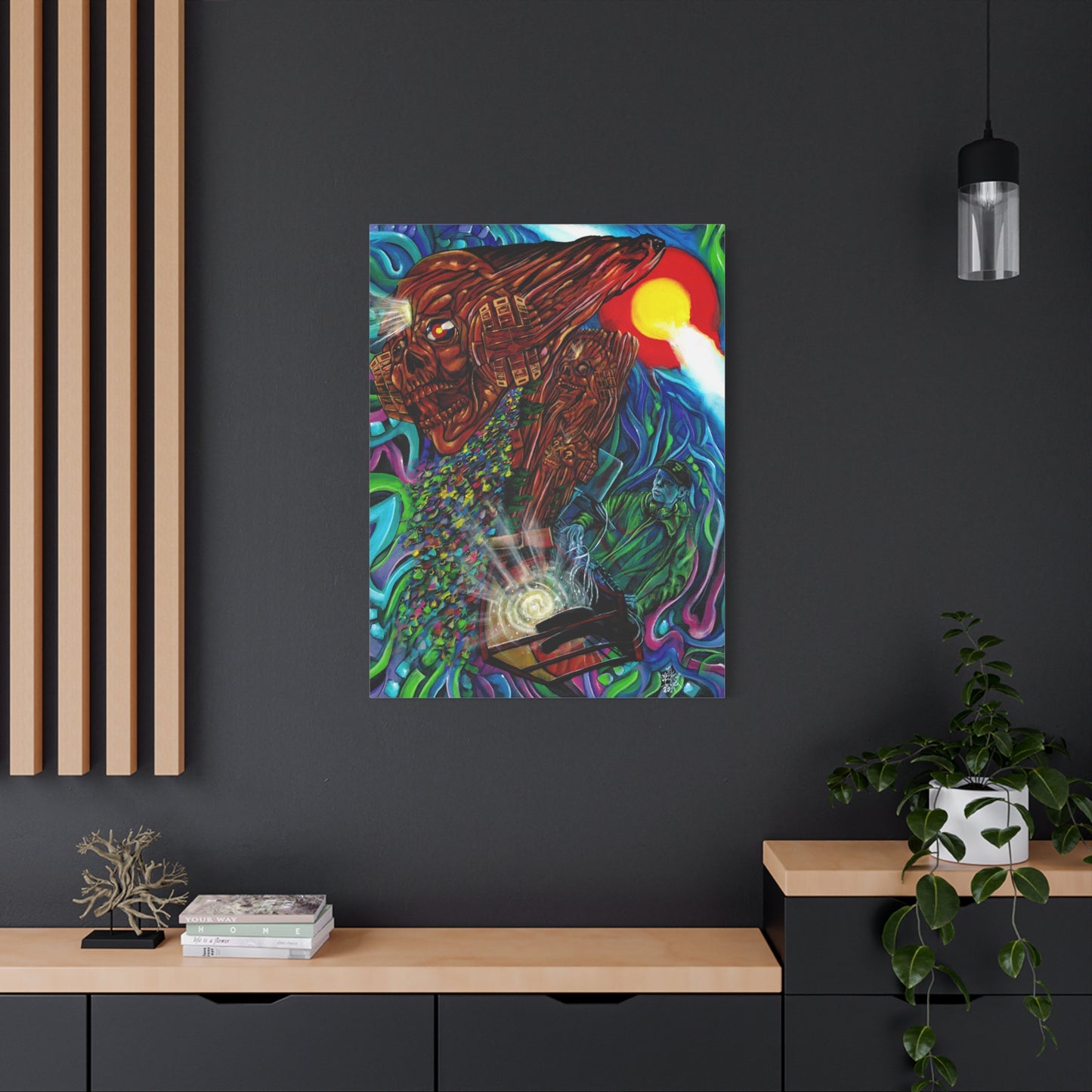 Tipper Rocks - Canvas Print