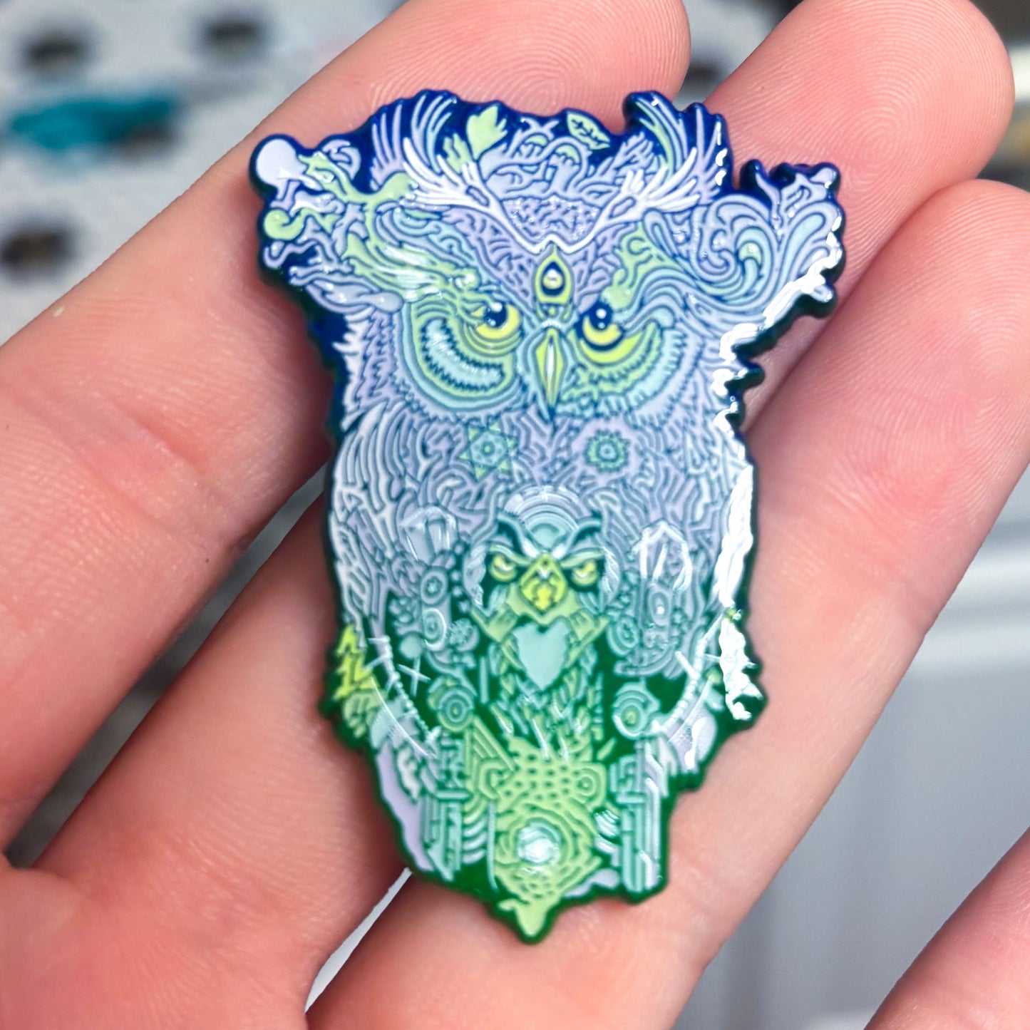 Owl Forest - 2” pins