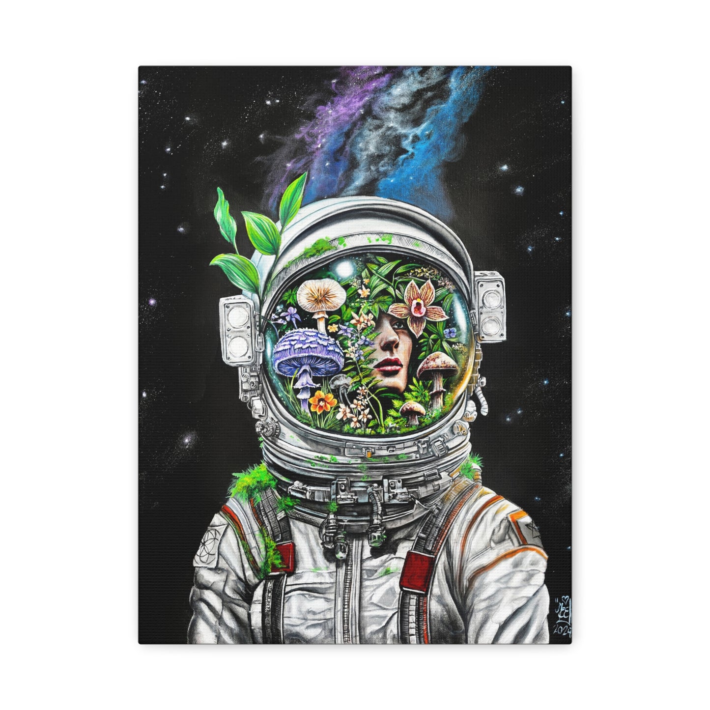 Mushronaut - Canvas Print