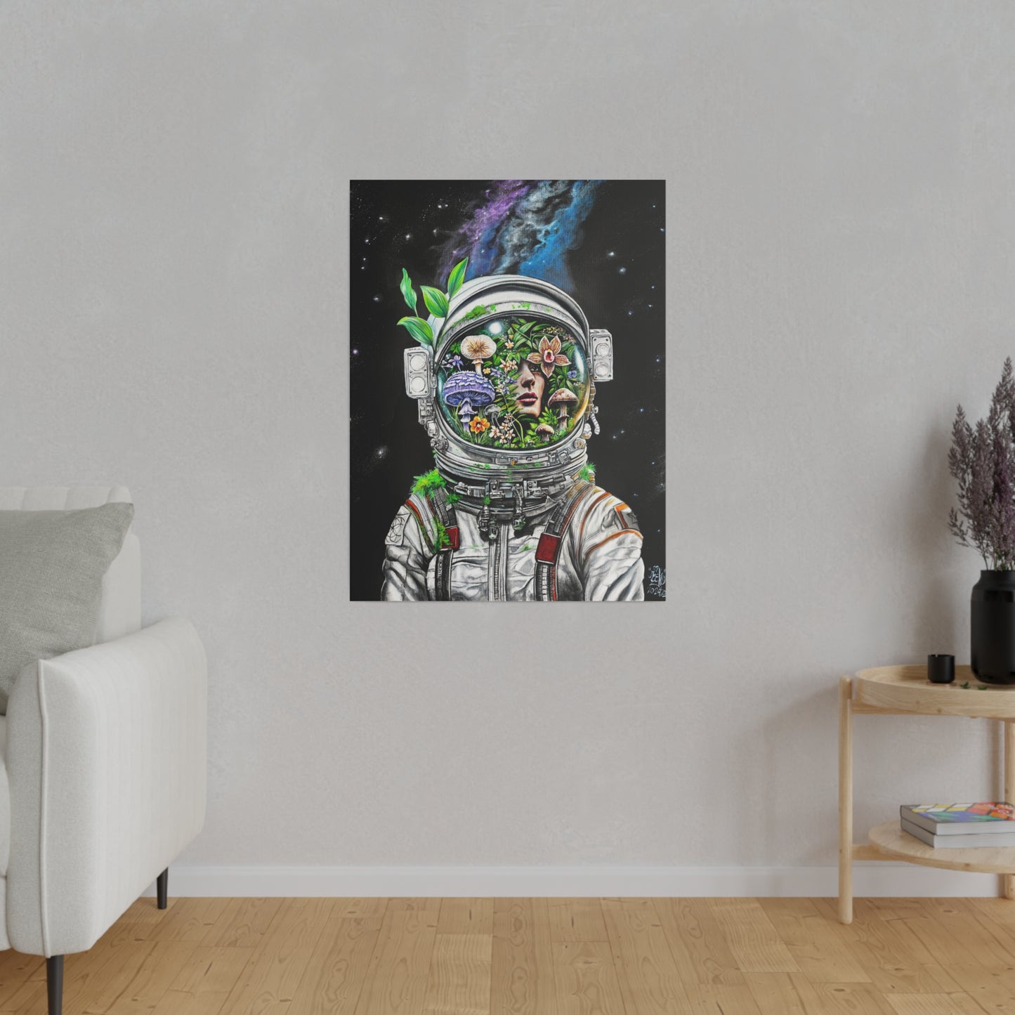 Mushronaut - Canvas Print