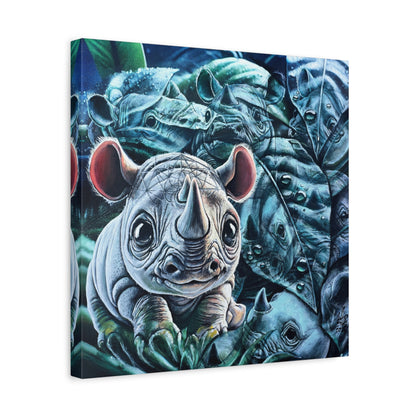 Rhinobody Cares? - Canvas Print