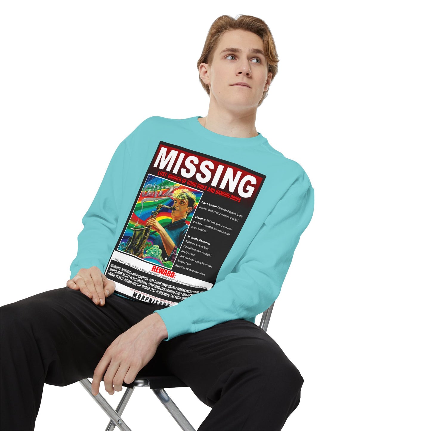 Missing GRiZ - Crewneck Sweatshirt