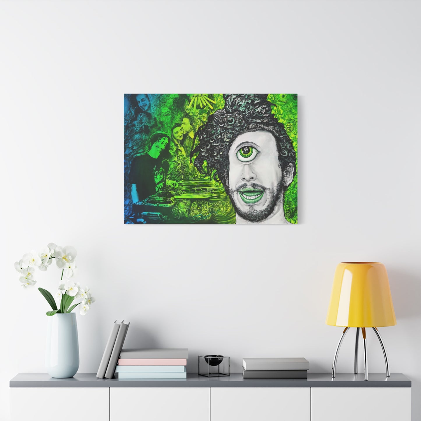 Cyclops VIP (Subtronics Tribute) - Canvas Print