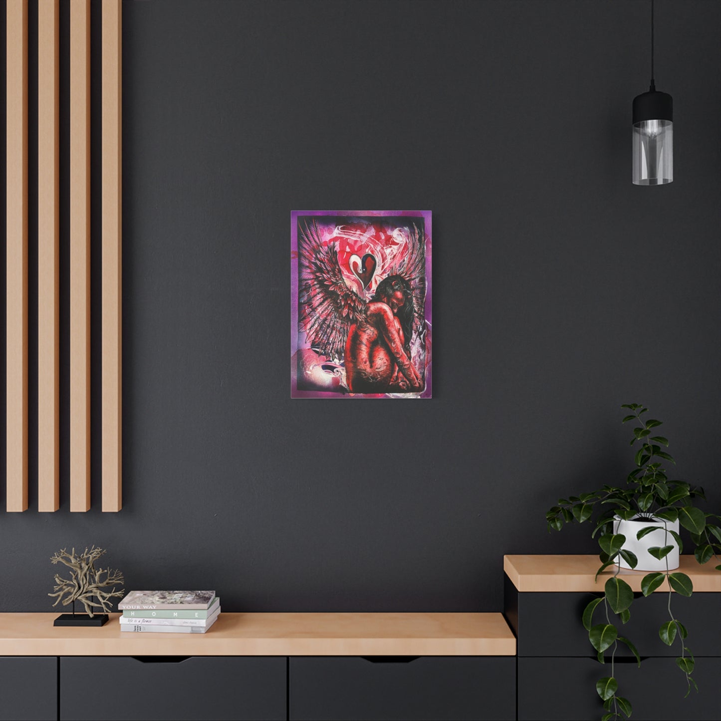 Dark Cupid - Canvas Print