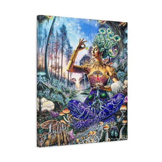 Mycelium Mistress - Canvas Print