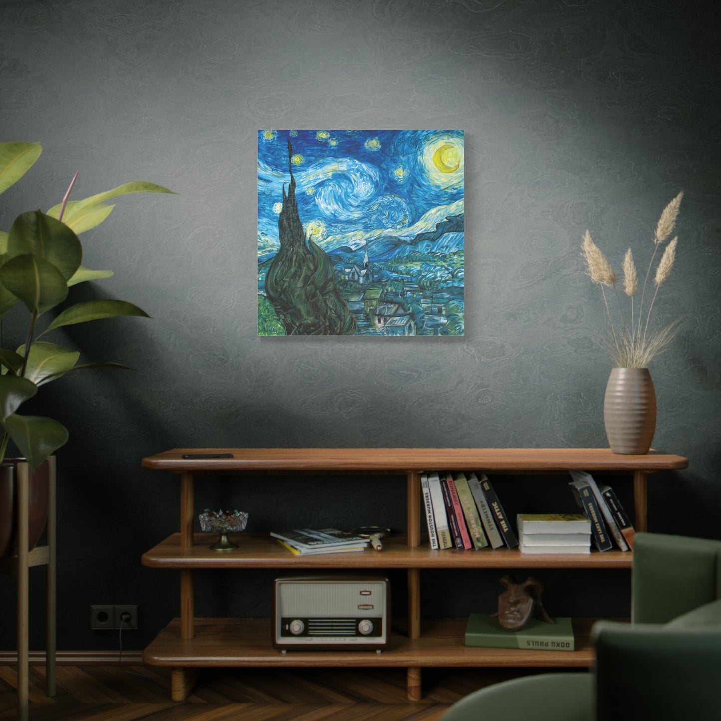 Morphed Starry Night - Canvas Print