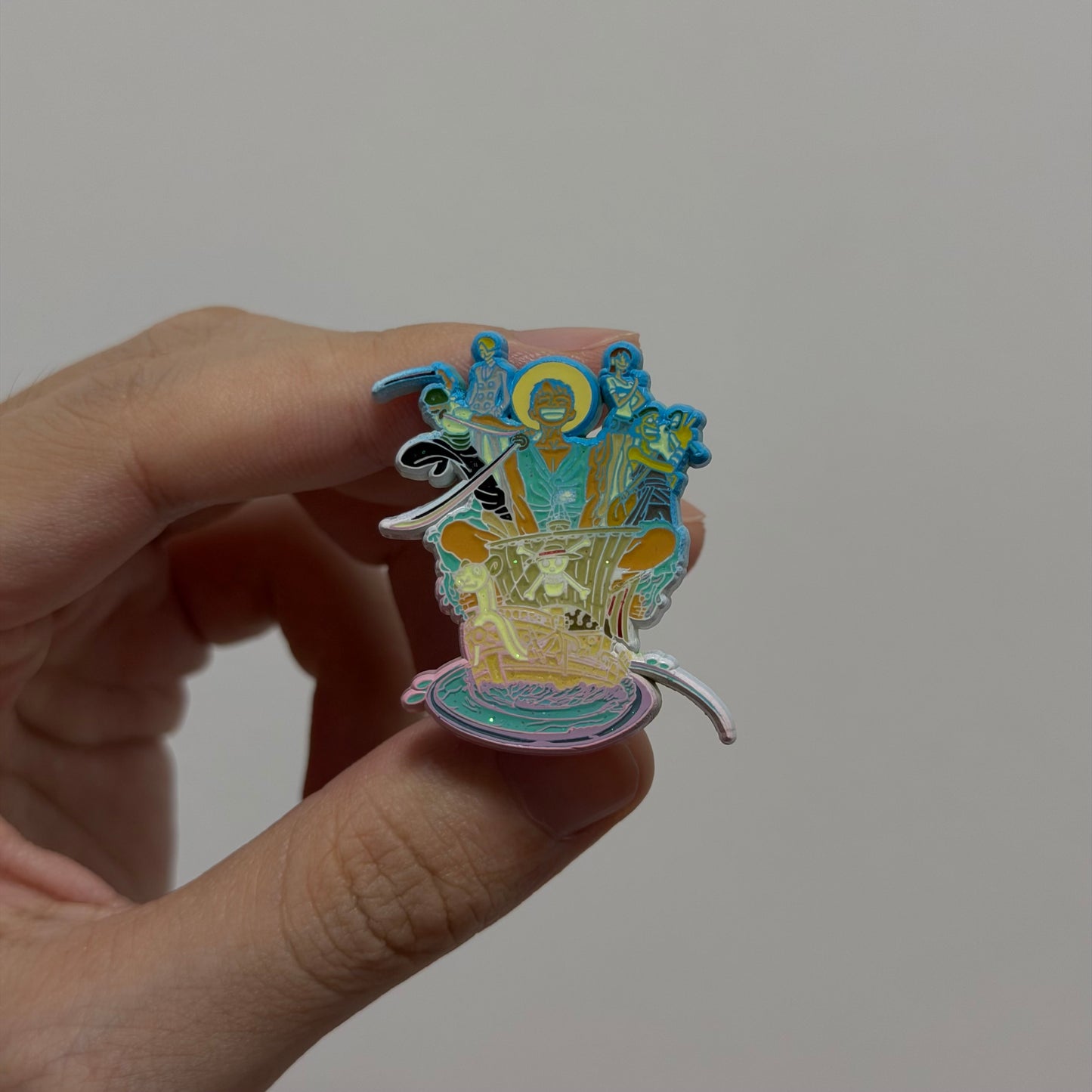 Straw Hat Frequencies 1.5" Pin