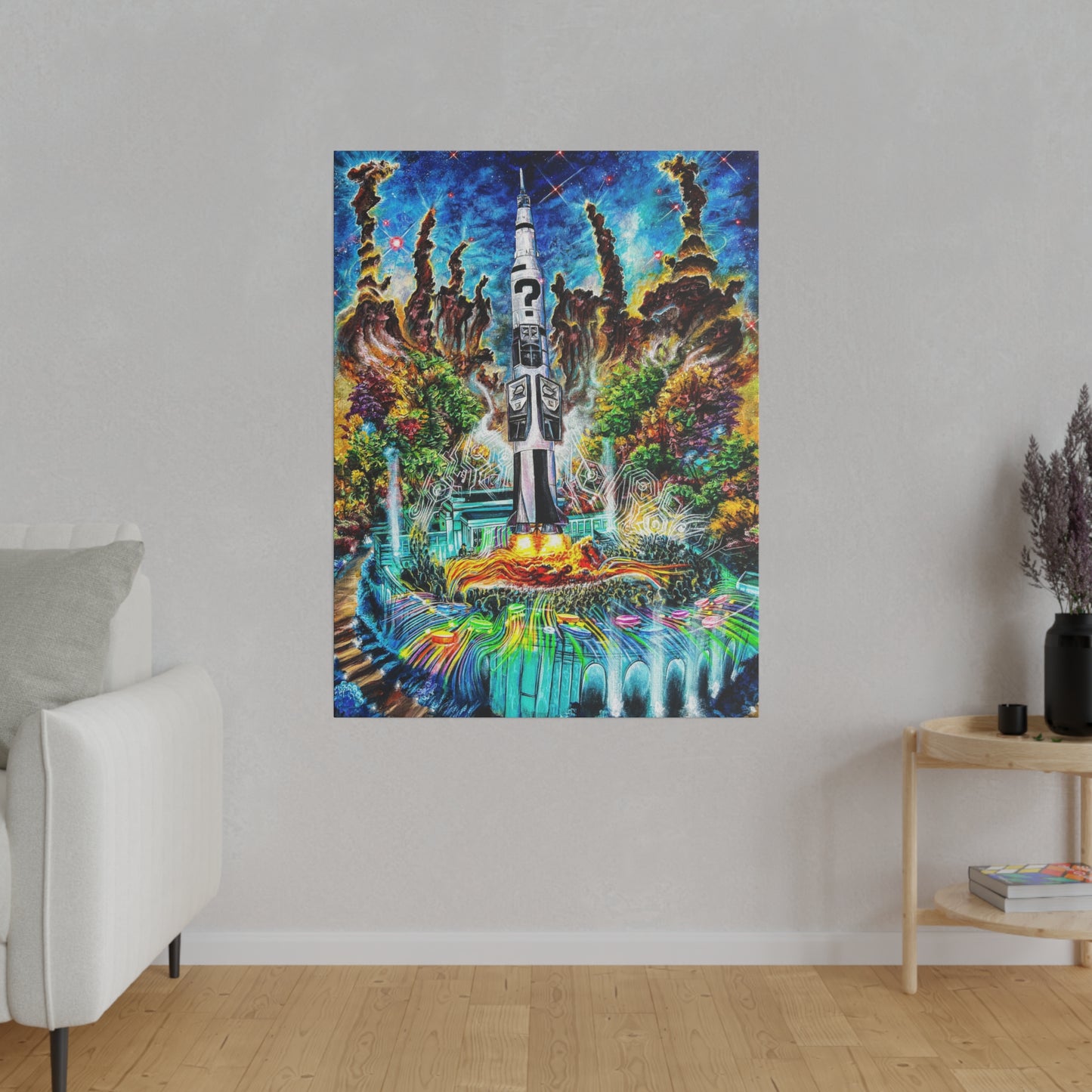 Orion Blast Off - Canvas Print