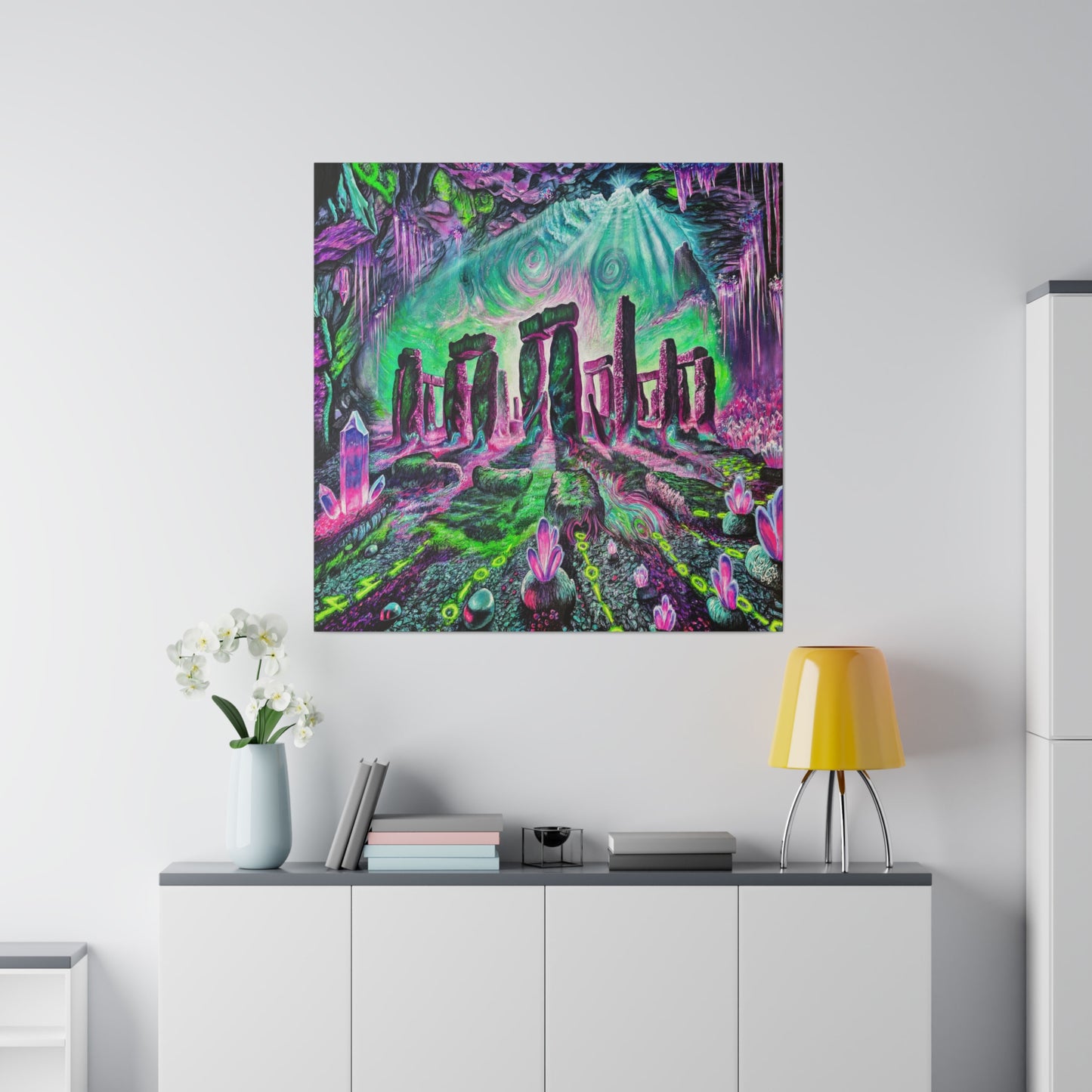 Stonehenge Caverns - Canvas Print