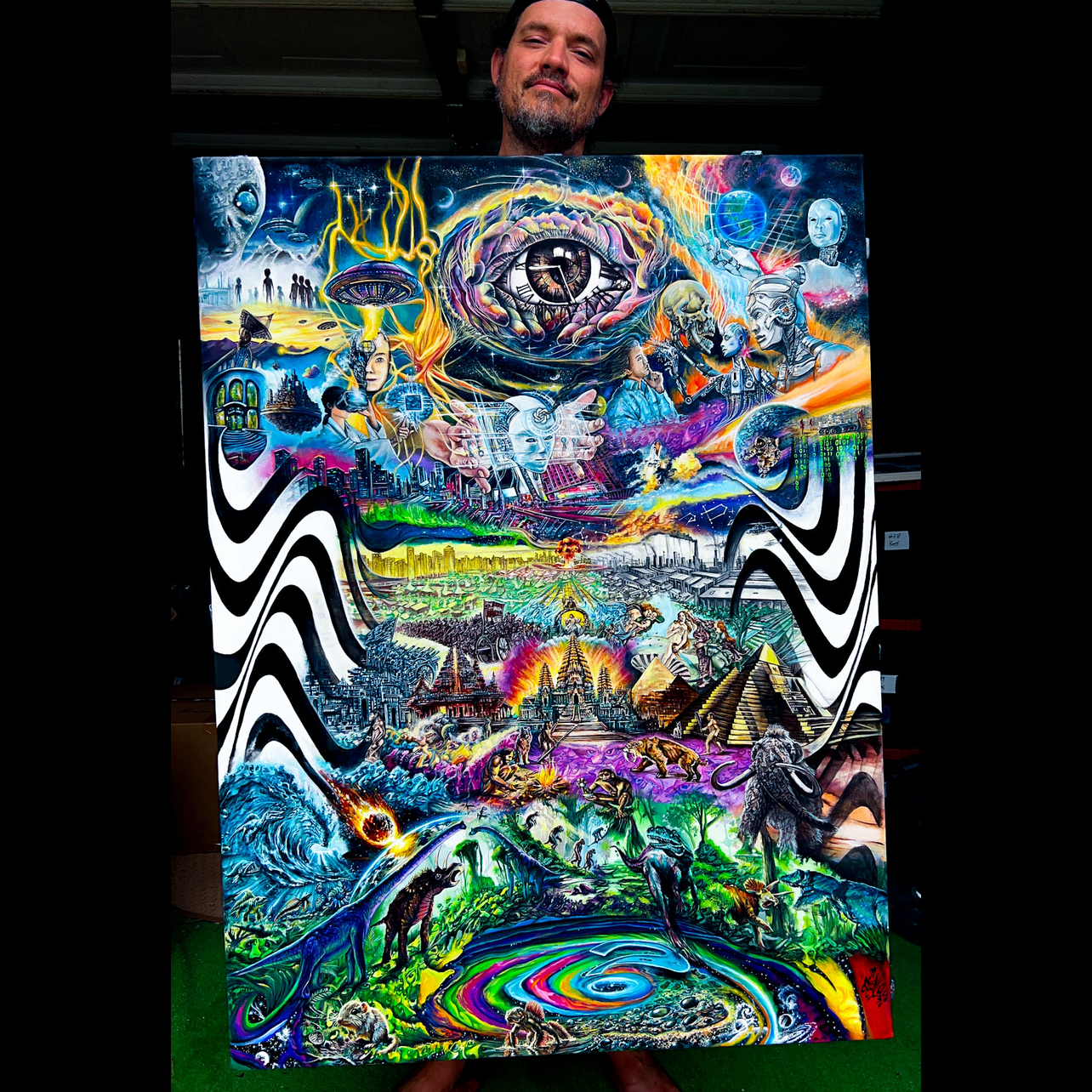 E.V.O.L.- Original Painting