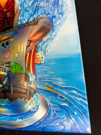 Straw Hat Frequencies LE Spot Rainbow Holographic Poster