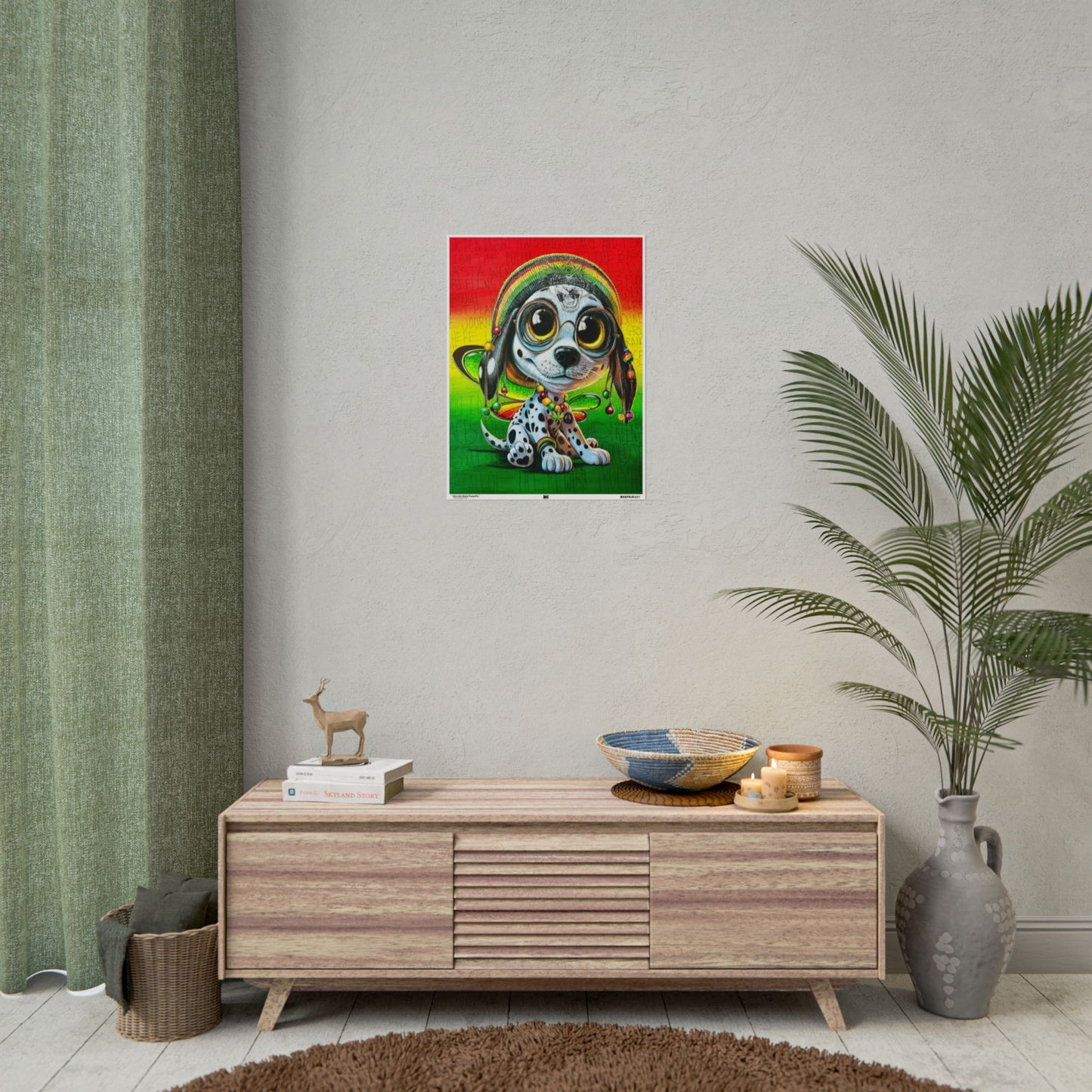 Zion the Rasta PuppyFly - Fine Art Prints