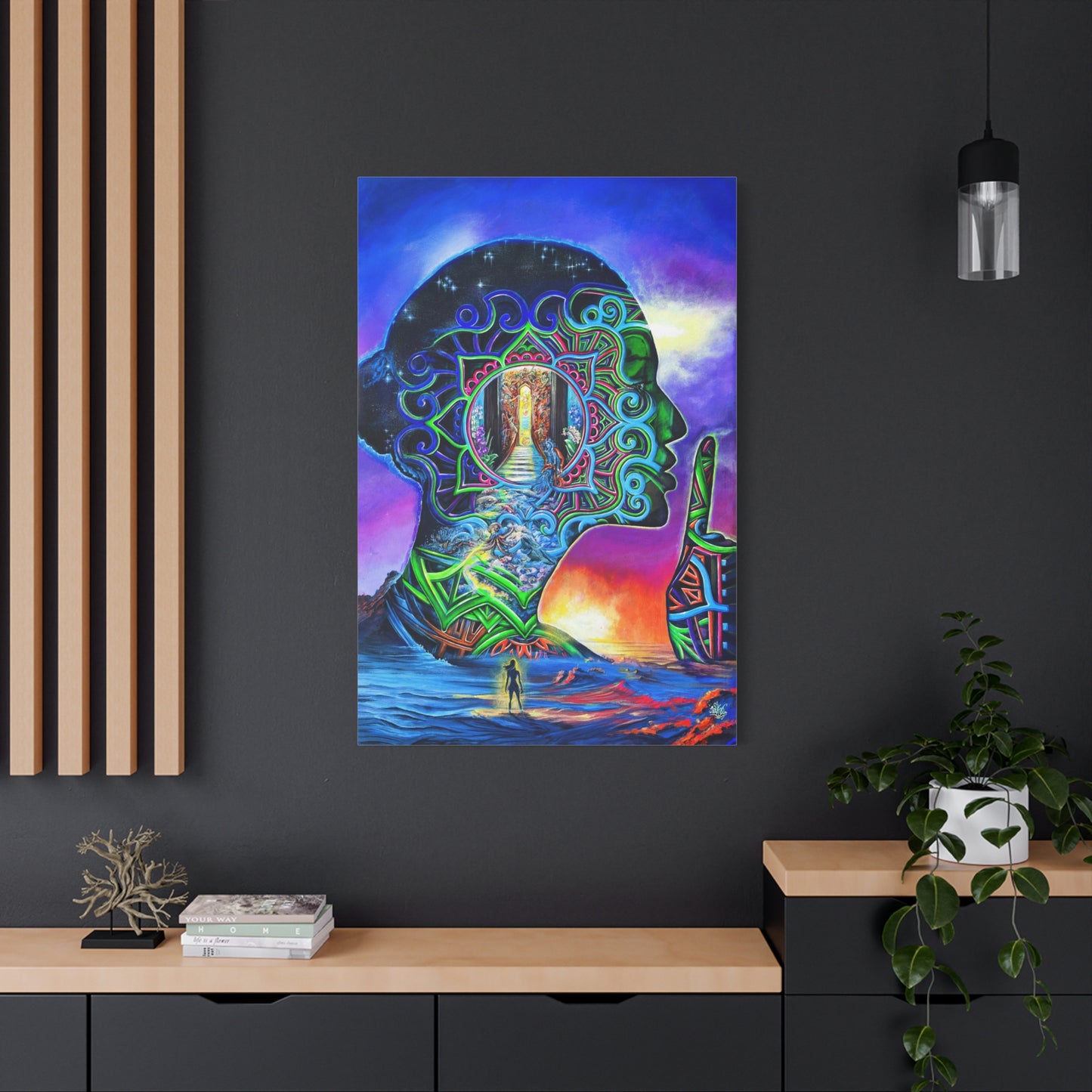 Doorway Deep Within - Canvas Print