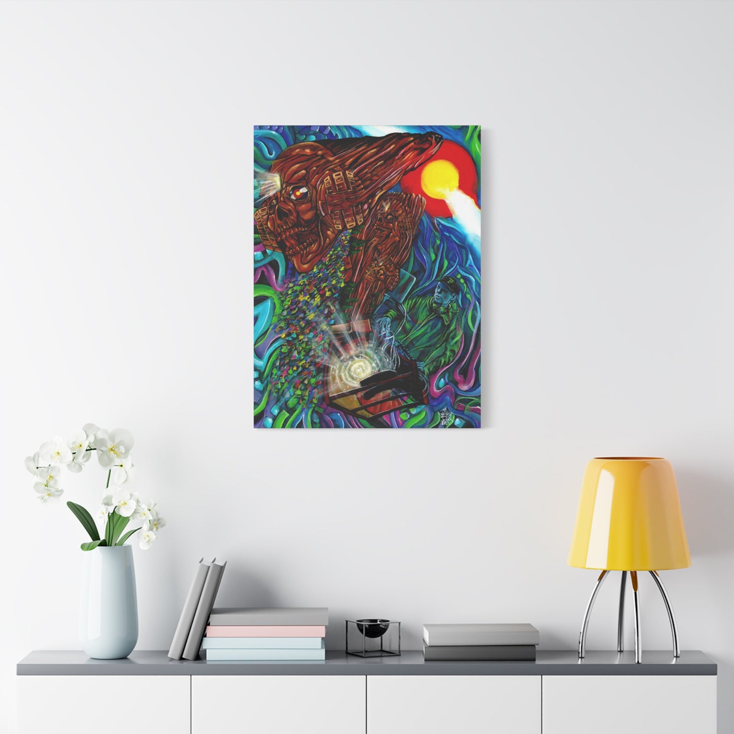 Tipper Rocks - Canvas Print