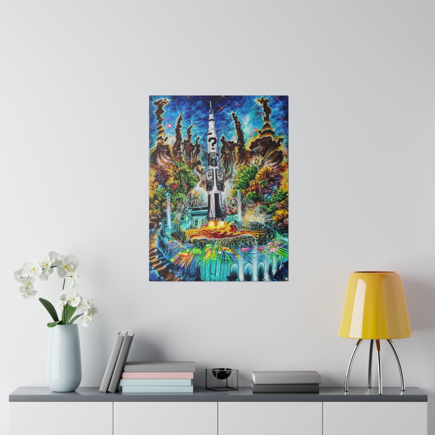 Orion Blast Off - Canvas Print