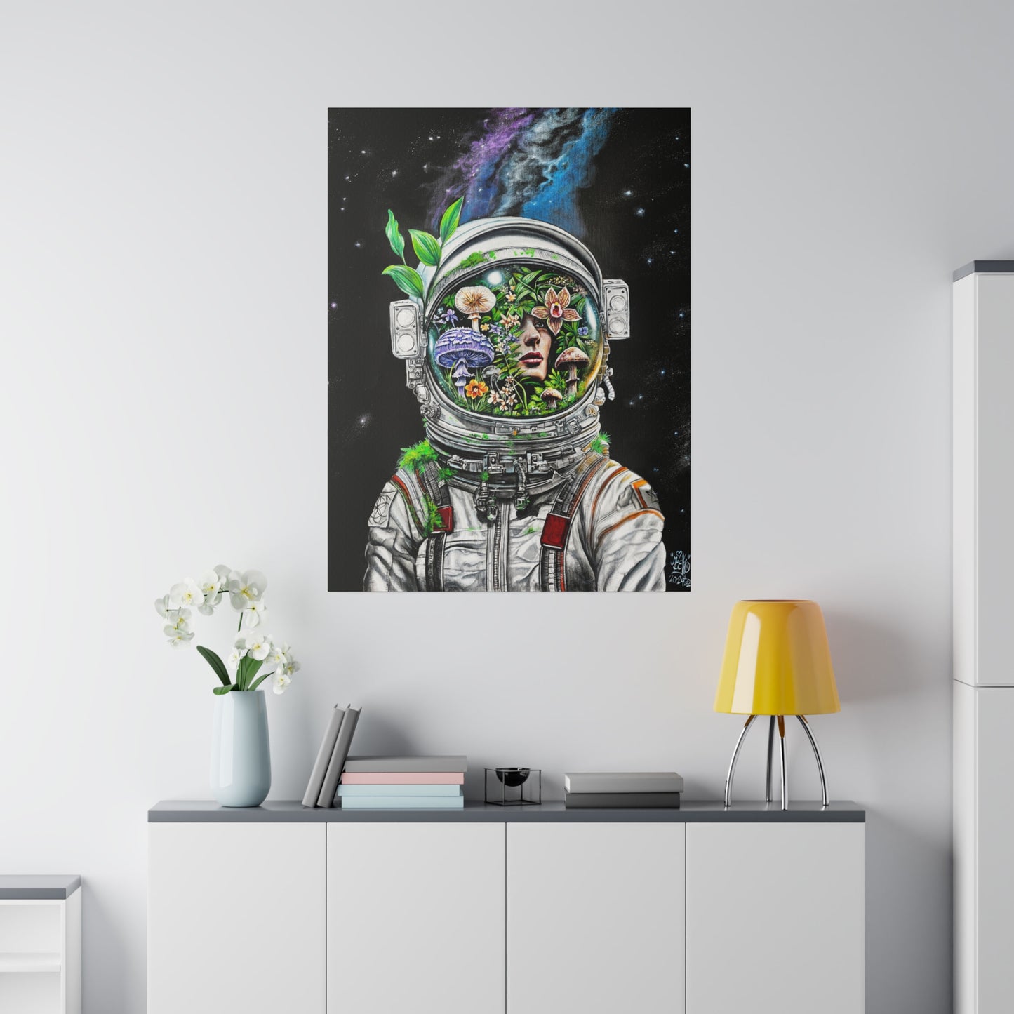 Mushronaut - Canvas Print