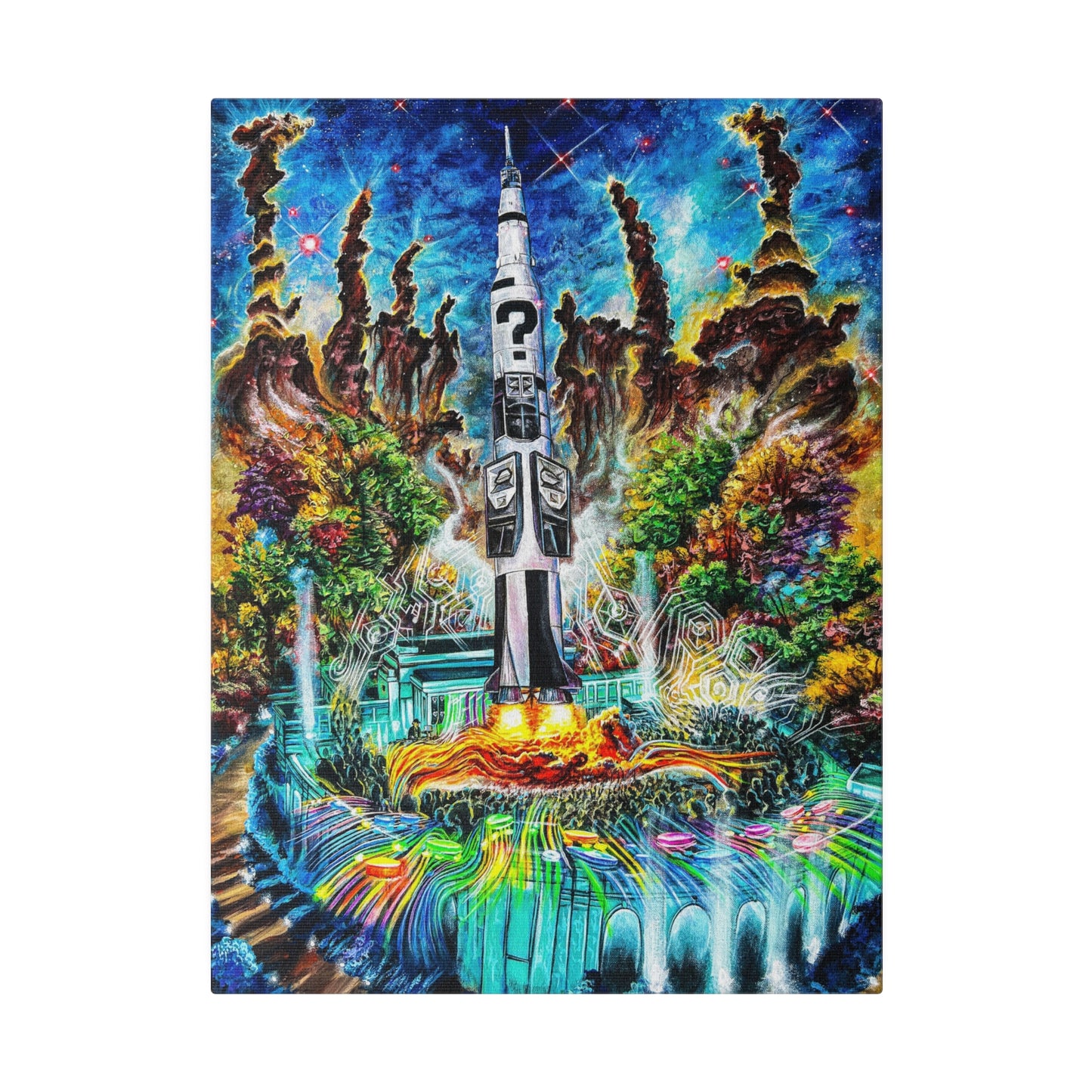 Orion Blast Off - Canvas Print