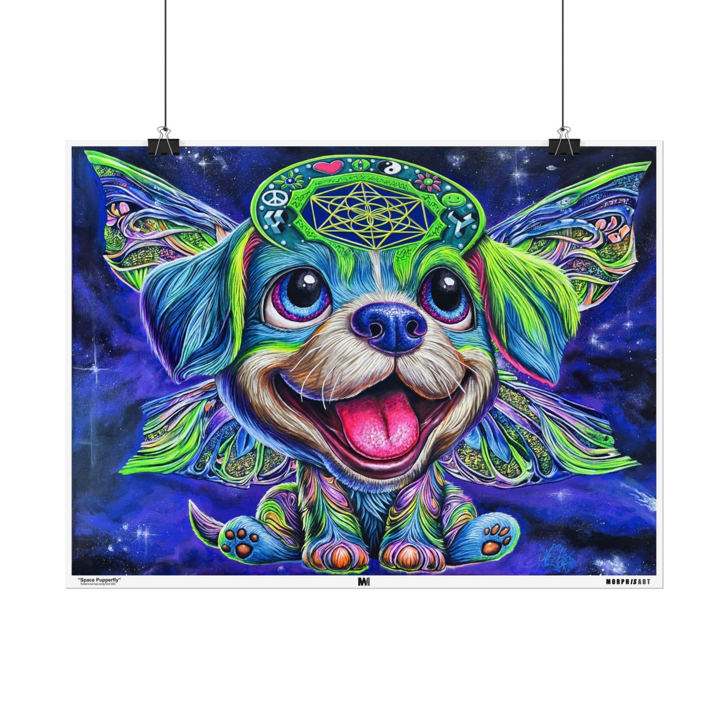 Space Pupperfly - Fine Art Prints