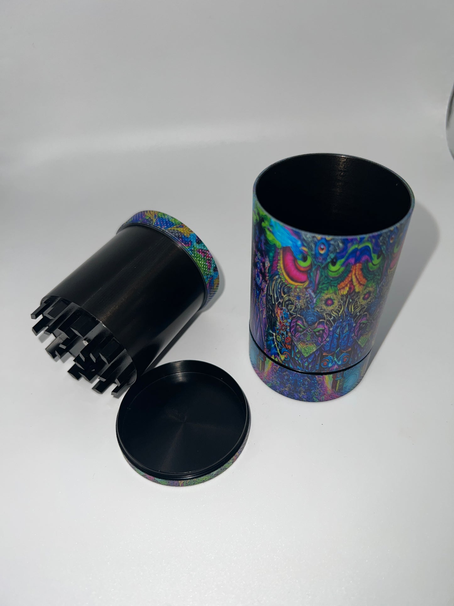 Morphis Art 5-Piece Metal Grinder + Stash Chamber
