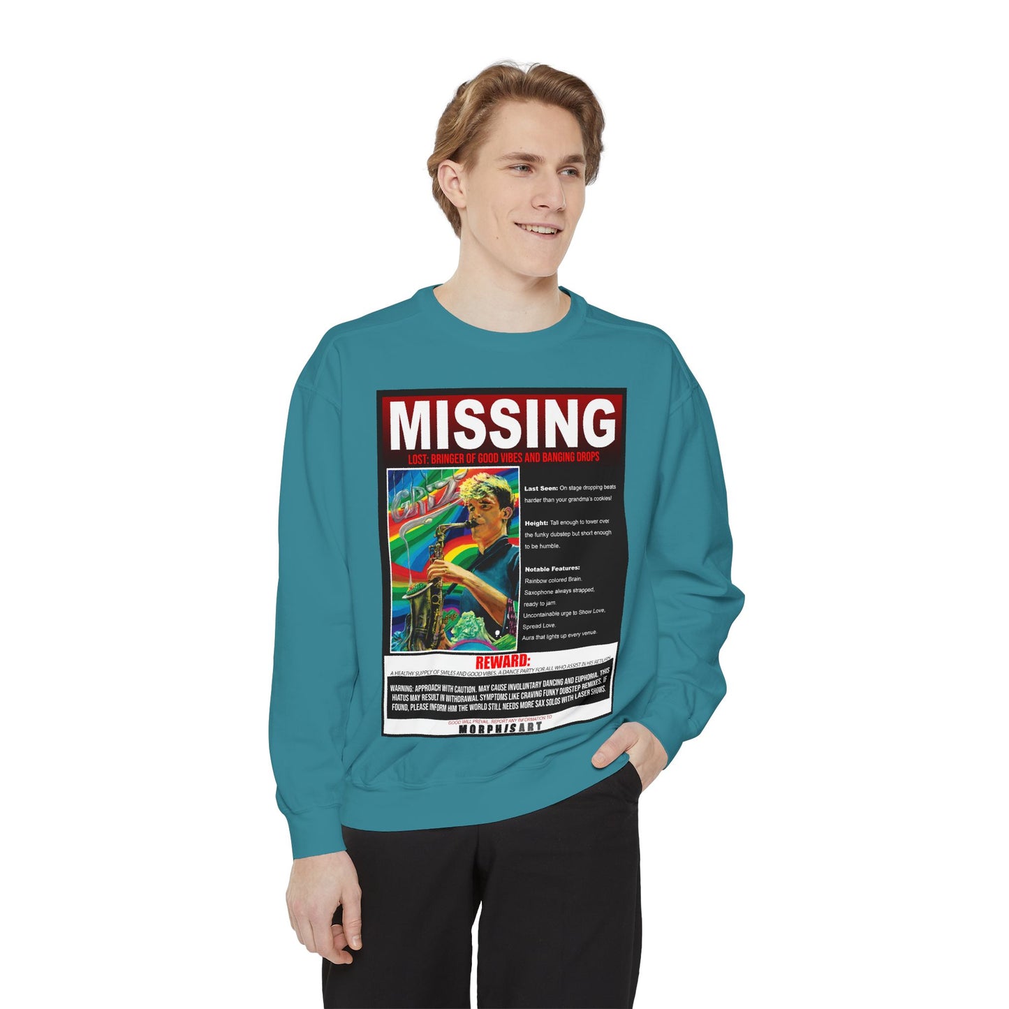 Missing GRiZ - Crewneck Sweatshirt