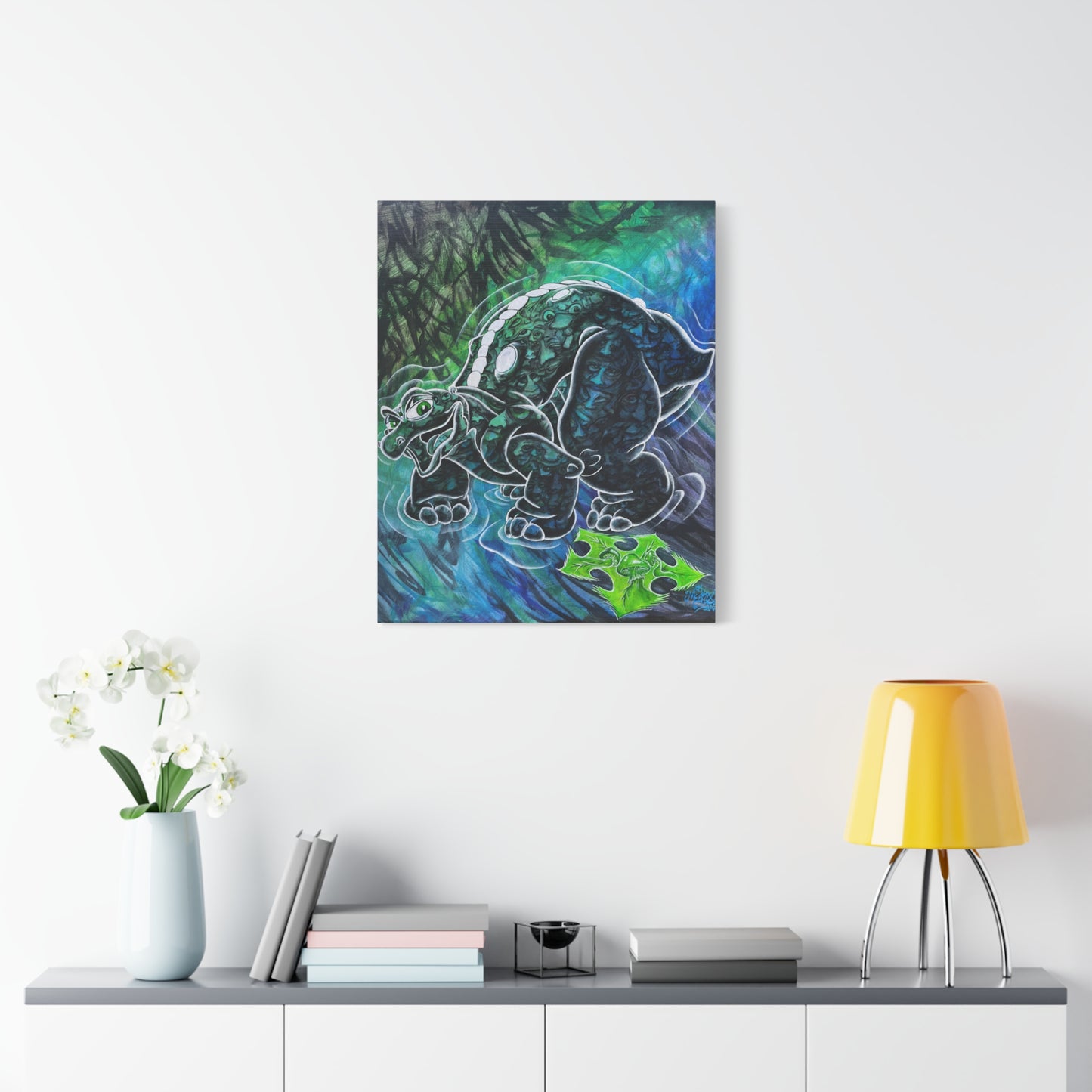 Lost Lands Before Time Spike - Canvas Print