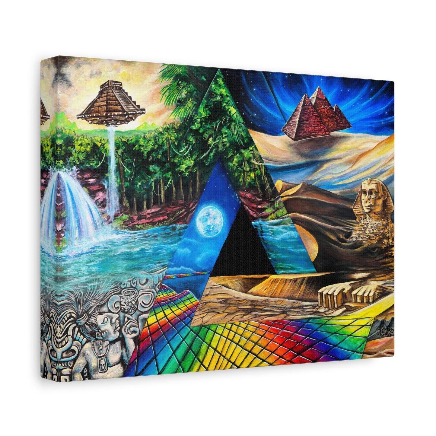 Ancient Aliens - Canvas Print