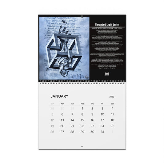 Timeless Dimensions 2025 Wall Calendar