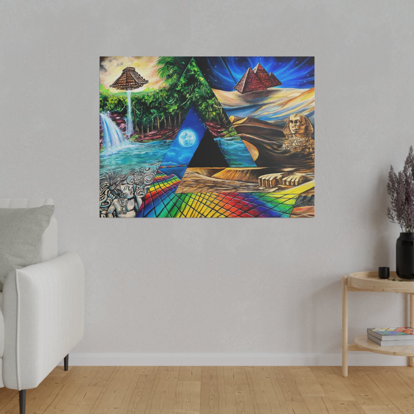 Ancient Aliens - Canvas Print