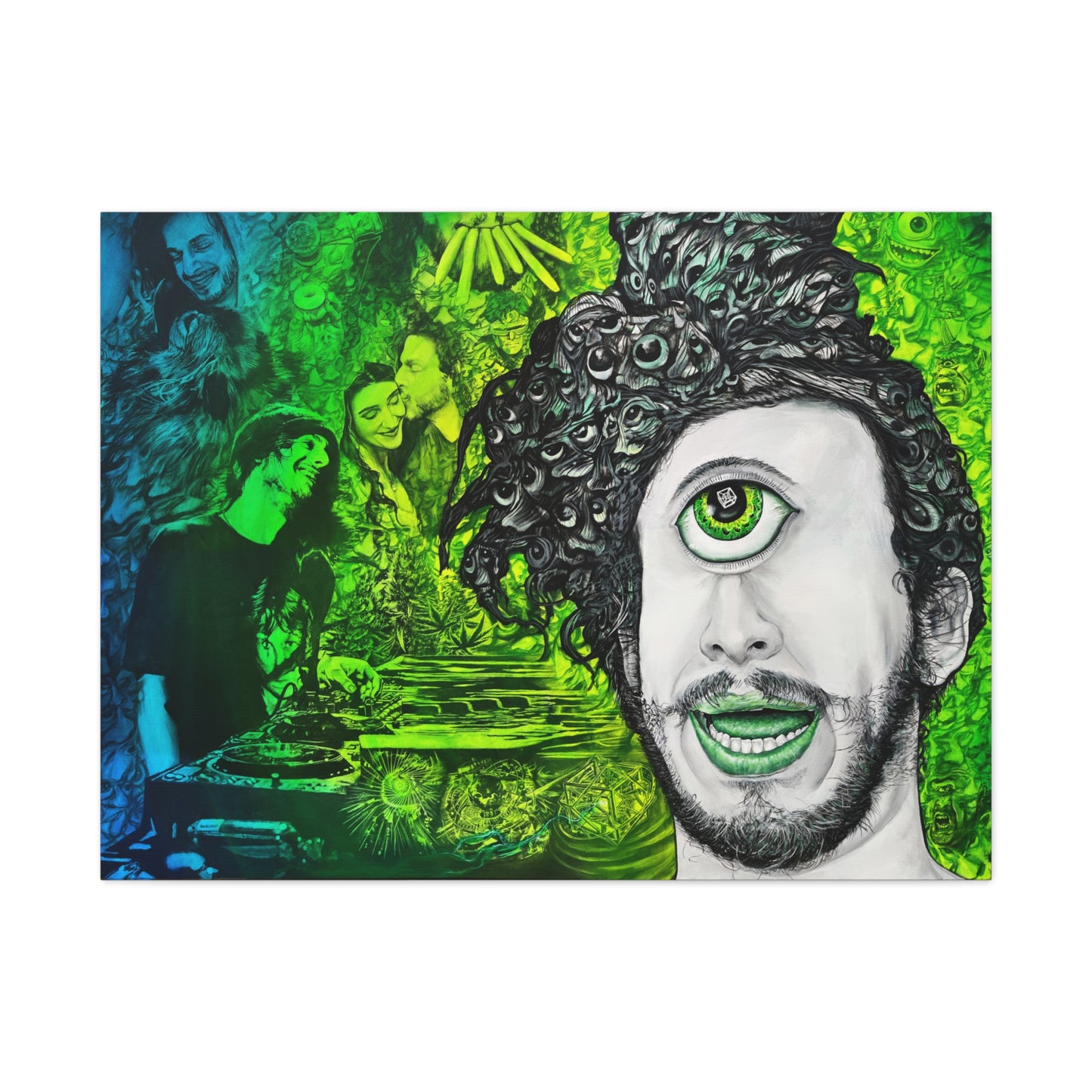 Cyclops VIP (Subtronics Tribute) - Canvas Print