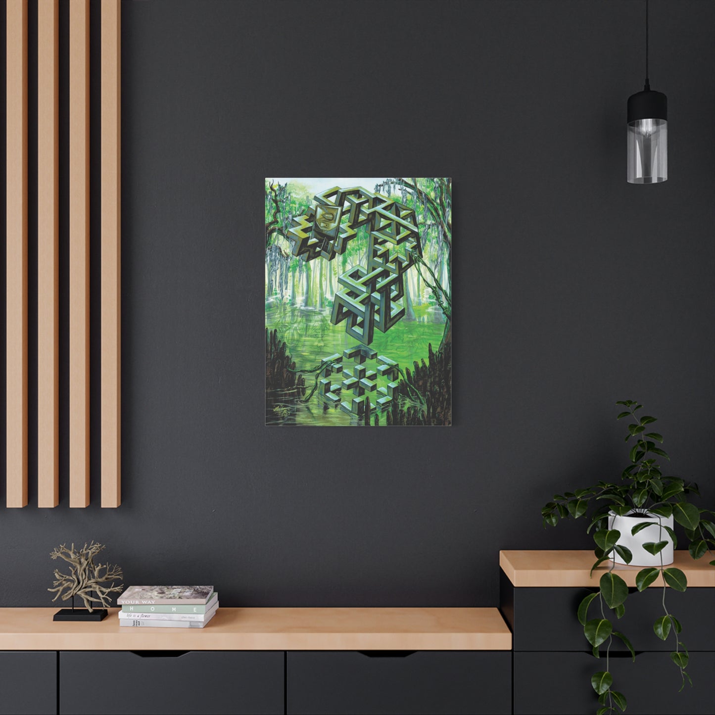 Impossible Friends - Canvas Print