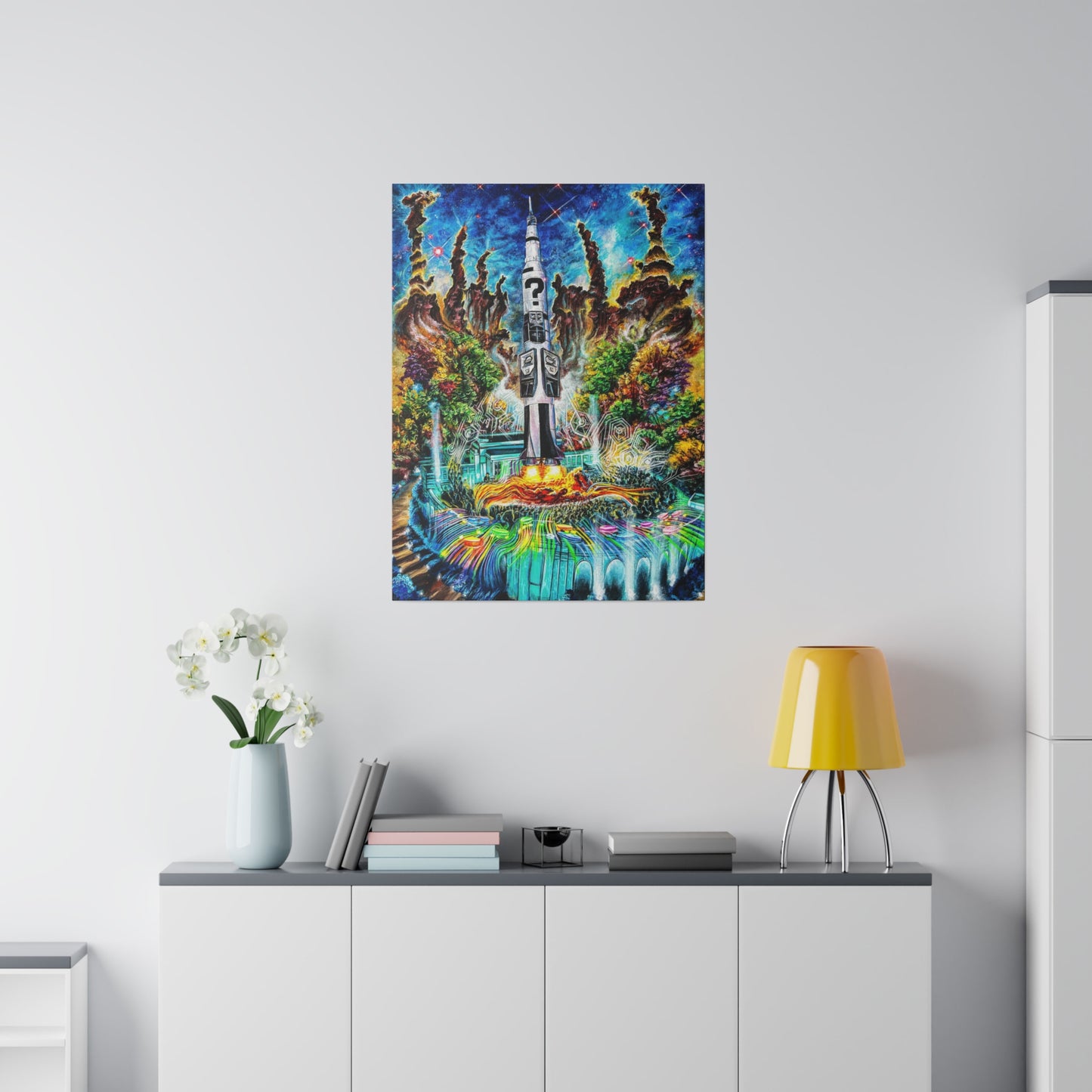 Orion Blast Off - Canvas Print