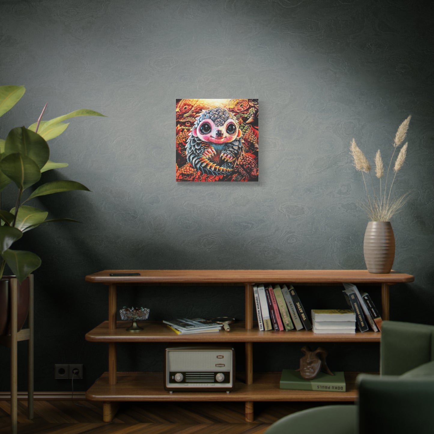Heart of Scales - Canvas Print