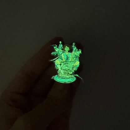 Straw Hat Frequencies 1.5" Pin