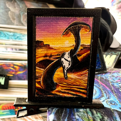Mini Canvas Hat Clip