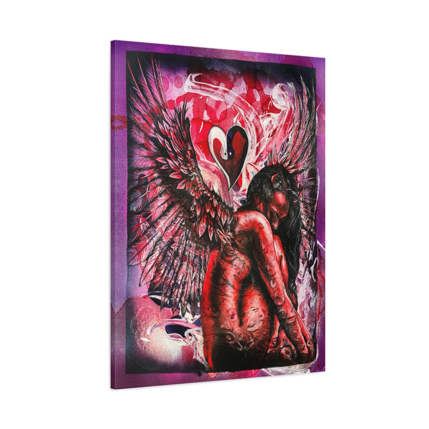 Dark Cupid - Canvas Print