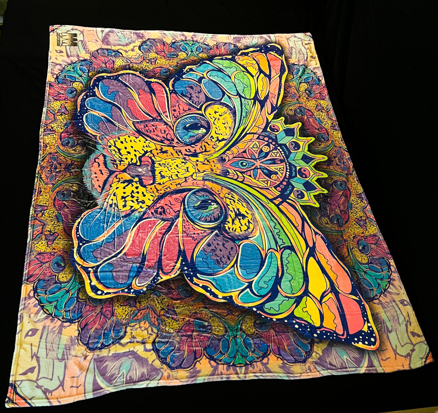 Pastel Space Catterfly/Rainbow - Blanket