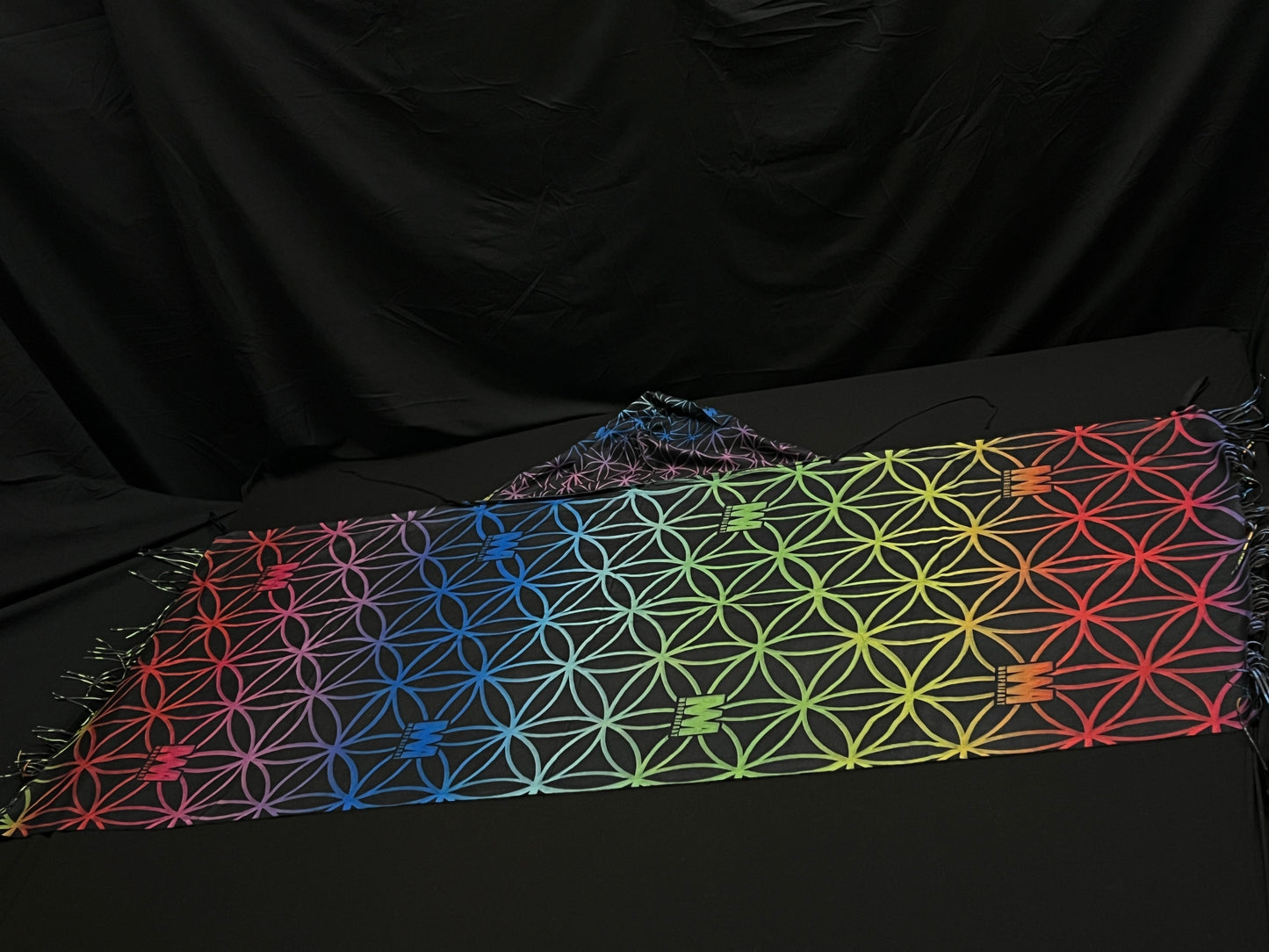 Space Catterfly - Hooded Pashmina