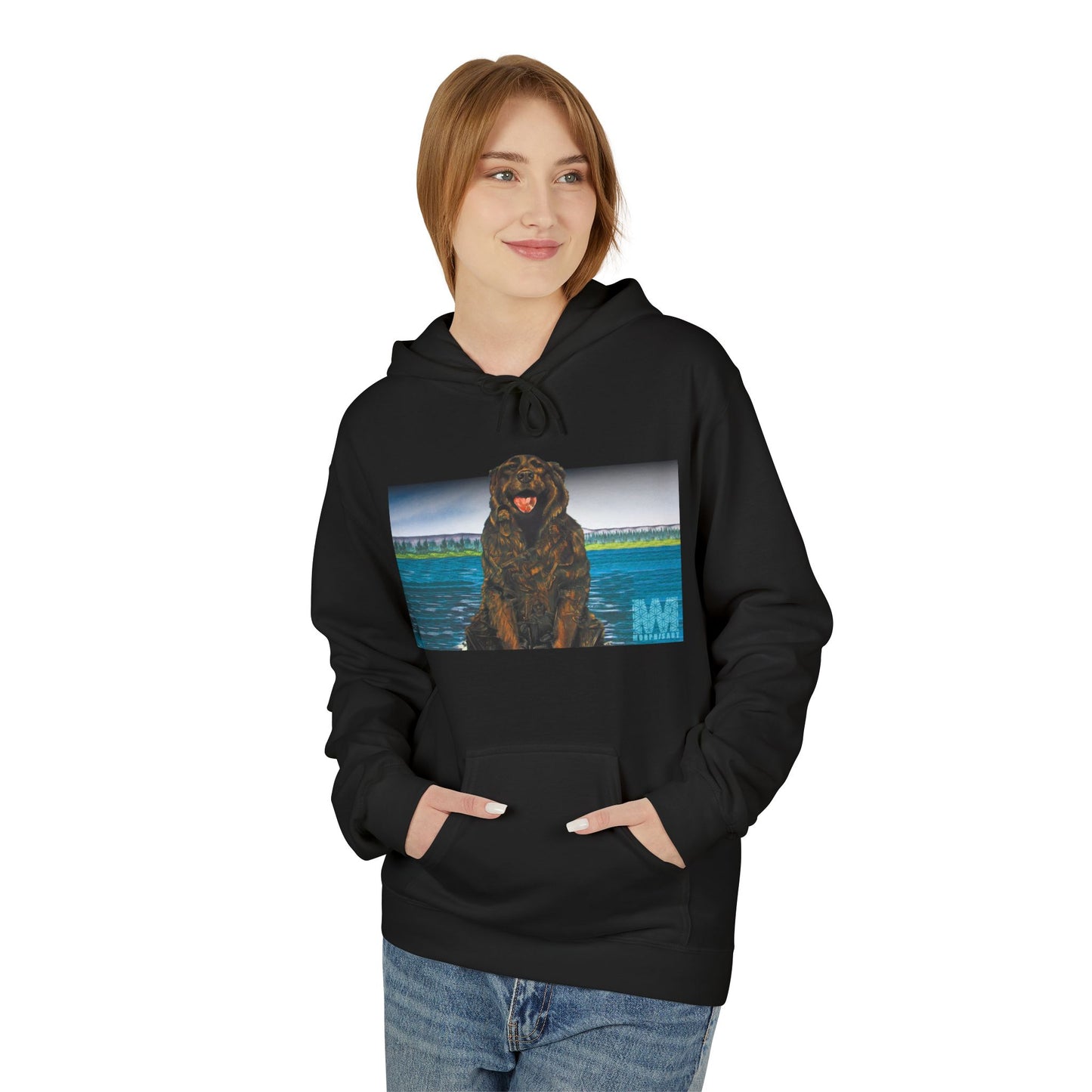 Cocoa the Tour Dog – Stick Figure Tribute Hoodie (Limited Edition)