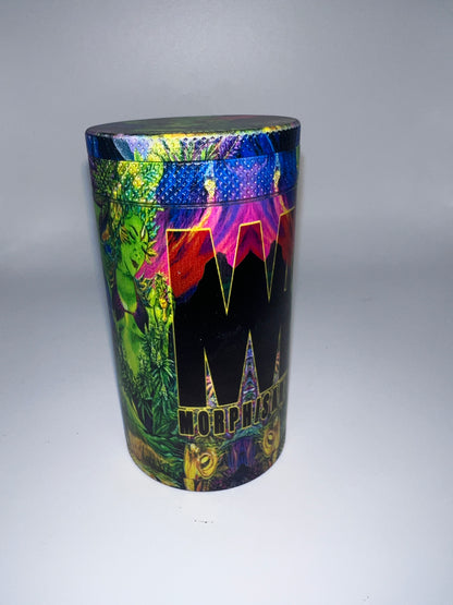 Morphis Art 5-Piece Metal Grinder + Stash Chamber