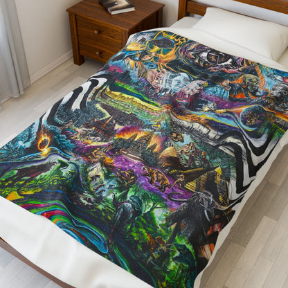 EVOL: Earth’s Vast Origin of Life - Plush Blanket
