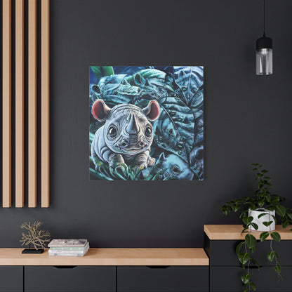 Rhinobody Cares? - Canvas Print