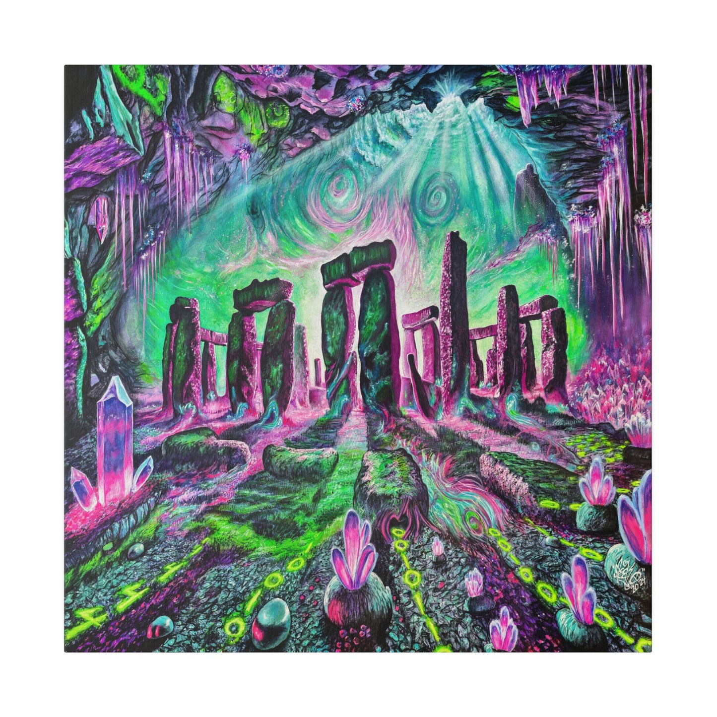 Stonehenge Caverns - Canvas Print